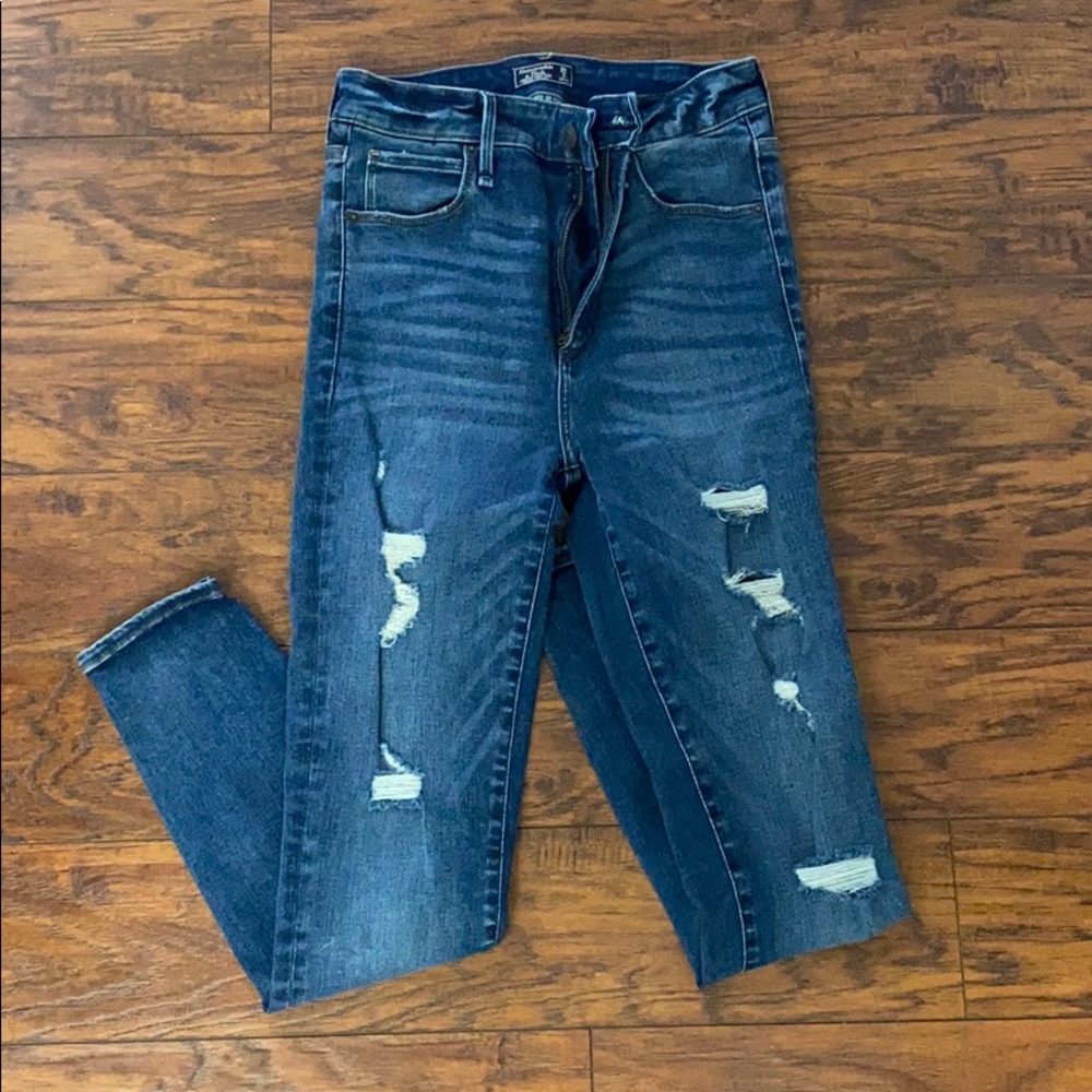 Abercrombie high waisted jeans